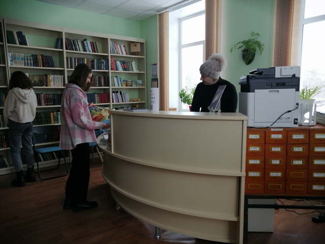 Экскурсия в Новольвовскую сельскую модельную библиотеку.